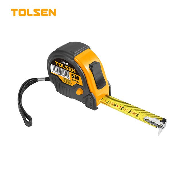 Thước cuộn thép 5mx19mm Tolsen 35982