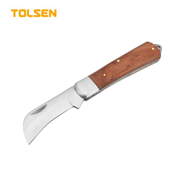 Dao thợ điện lưỡi cong 195mm Tolsen 38041