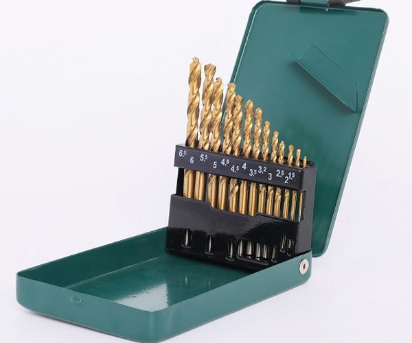 Bộ 13 mũi khoan sắt HSS-TIN SATA 52913