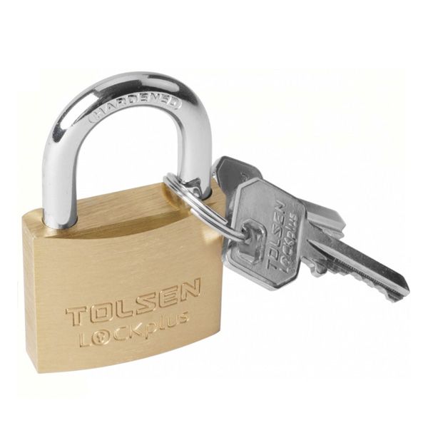 Ổ khóa đồng công nghiệp 40mm Tolsen 55104