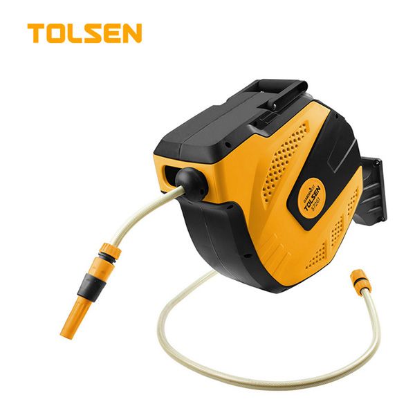 Rulo cuộn ống nước tự rút gồm ống 1/2 inch dài 15m Tolsen 57261