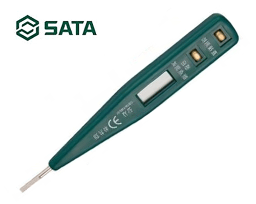  Bút thử điện điện tử 130mm SATA 62601 