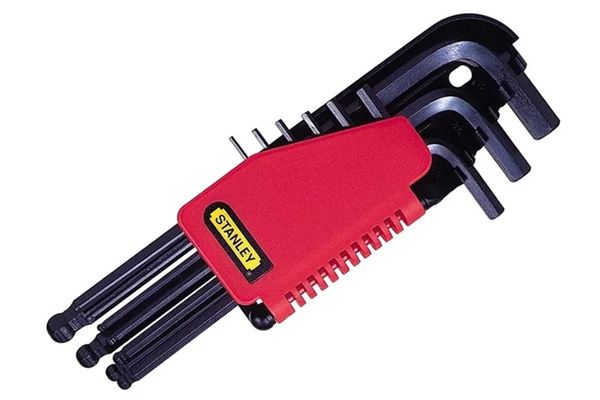 Bộ lục giác đầu bi hệ mét 9 cây Stanley 69-256