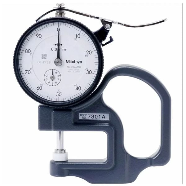 Đồng hồ đo độ dày Mitutoyo 7301A (0-10mm/0.01mm)