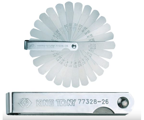 Bộ thước đo khe hở 26 lá hệ inch Kingtony 77328-26