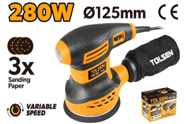 Máy chà nhám tròn 280W Tolsen 79566