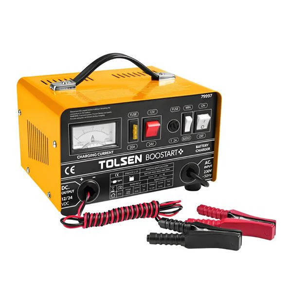 Máy sạc bình 12/24V Tolsen 79997
