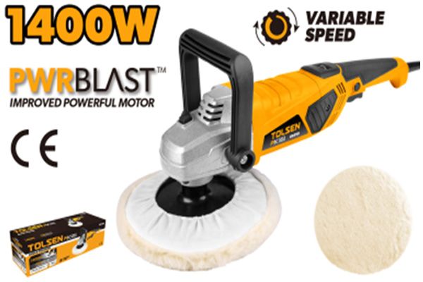 Máy đánh bóng 1400W-180mm Tolsen 88598