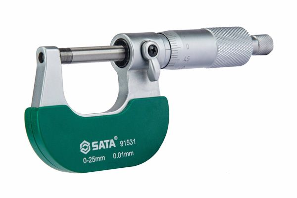 Panme cơ đo ngoài 0-25mm SATA 91531