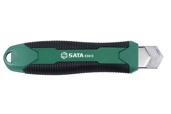 Dao rọc giấy 25mm bằng hợp kim nhôm SATA 93613