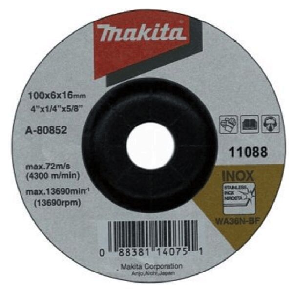  Đá mài Inox Makita 100x6x16mm A-80852 