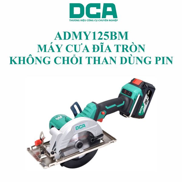 Máy cưa đĩa dùng pin 20V DCA ADMY125BM
