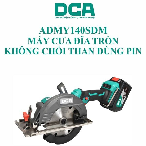 Máy cưa đĩa dùng pin 20V DCA ADMY140SDM