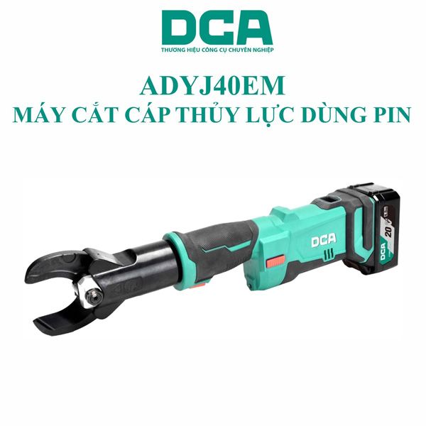  Máy cắt cáp thủy lực dùng pin 20V DCA ADYJ40EM 