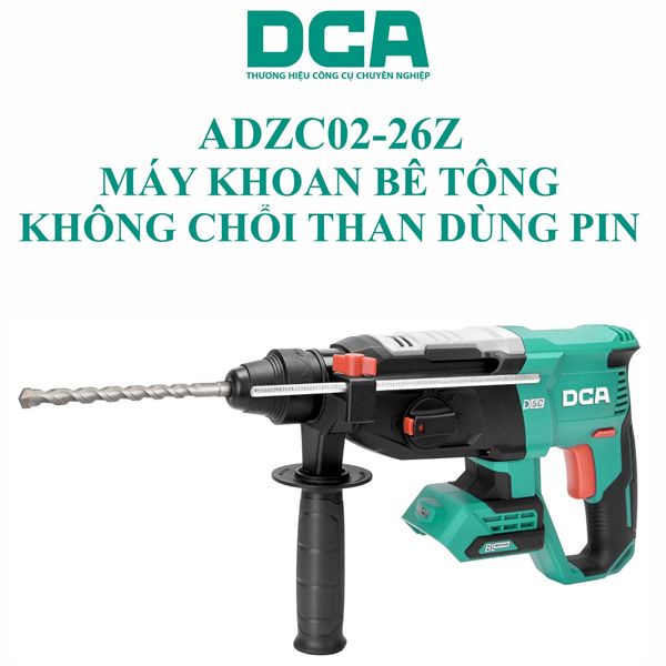  Máy khoan bê tông dùng pin 20V DCA ADZC02-26Z 