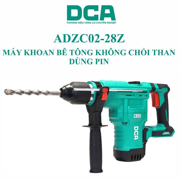  Máy khoan bê tông dùng pin 20V DCA ADZC02-28Z 