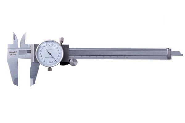  Thước cặp đồng hồ inox 0-150mm Asaki AK-2907 