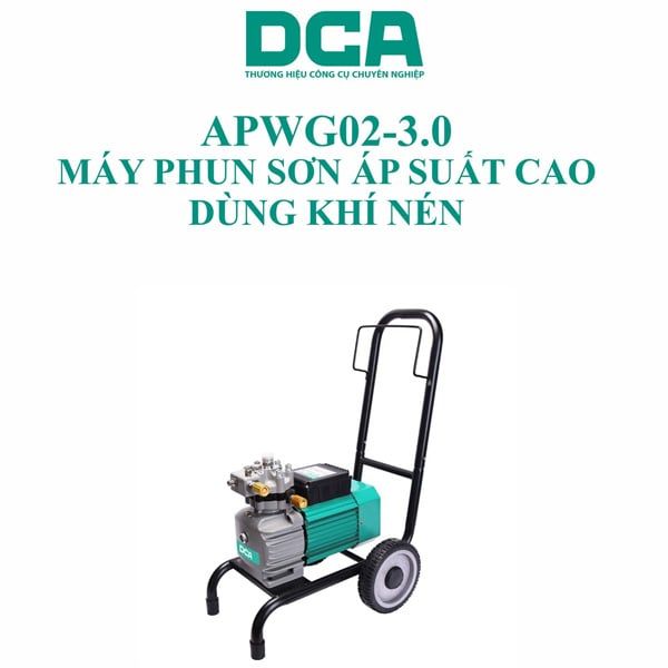  Máy phun sơn áp suất cao dùng khí nén DCA APWG02-3.0 