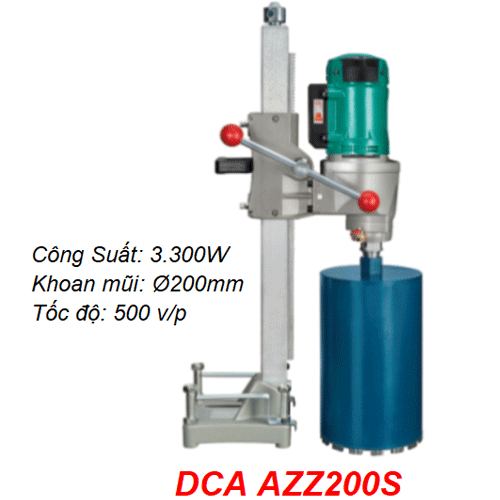 Máy khoan rút lõi bê tông DCA AZZ200S