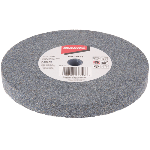 Đá mài thô cho máy mài 2 đá Makita 150x16x12.7mm - B-51910