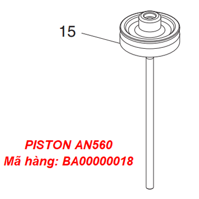  Piston (lưỡi gà) cho súng bắn đinh cuộn Makita AN560 