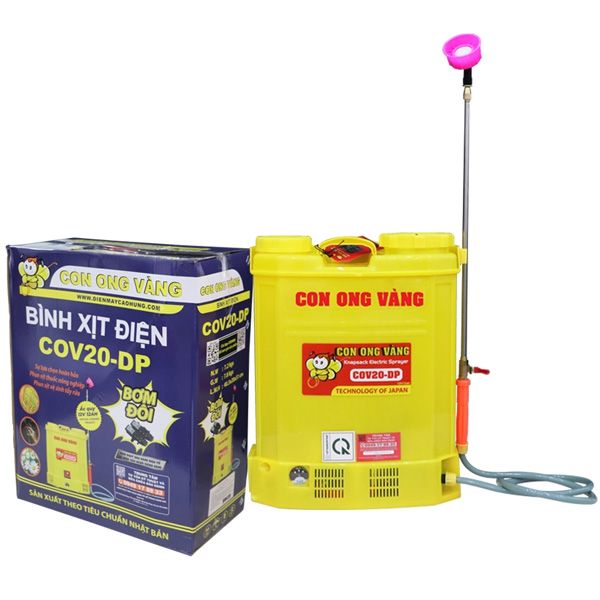 Bình xịt điện Con Ong Vàng COV20-DP