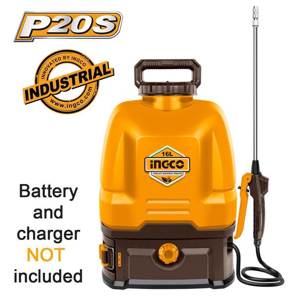 Bình xịt dùng pin 20V-16L INGCO CSPLI2016