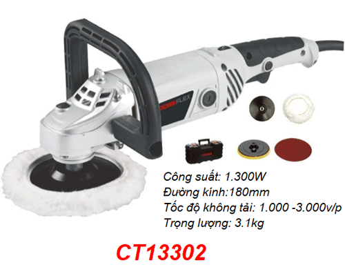Máy đánh bóng Crown CT13302 180mm