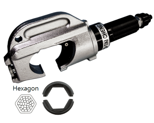 Đầu bấm cos thủy lực lục giác 30mm TAC CYO-400B