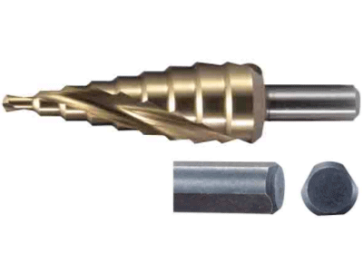 Mũi khoan bậc rãnh xoắn phủ Ti-tan Makita từ 4-32mm D-40191