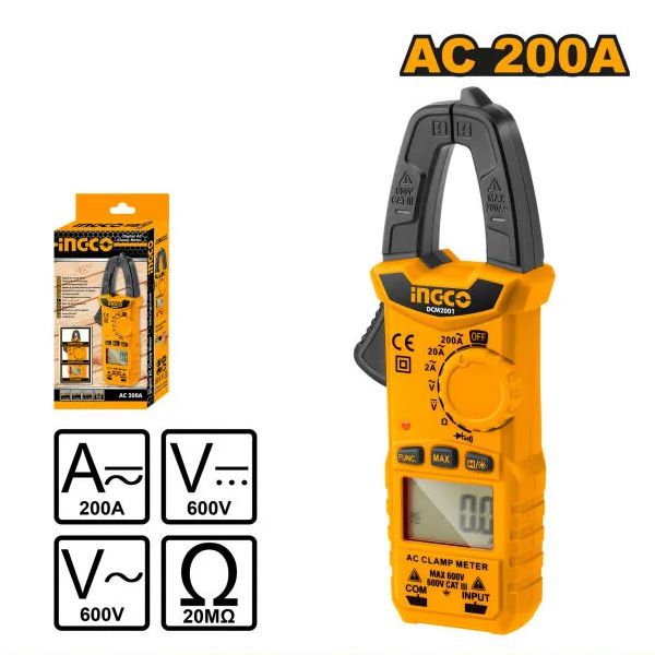 Kìm đo AC kỹ thuật số Ingco DCM2001