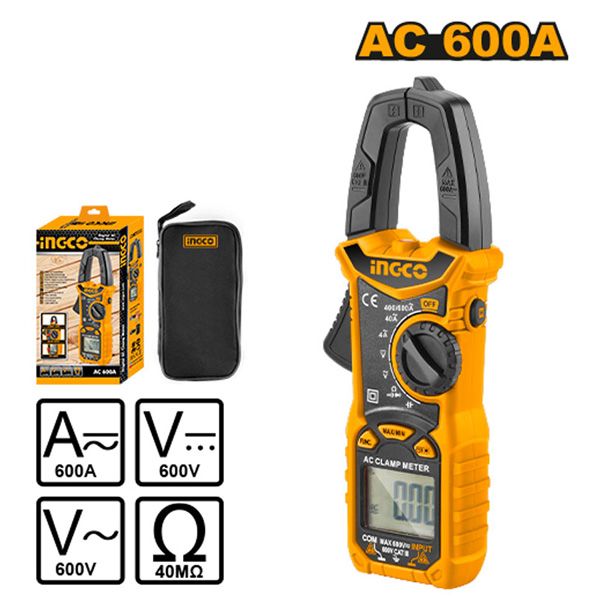 Kìm đo AC kỹ thuật số Ingco DCM6003