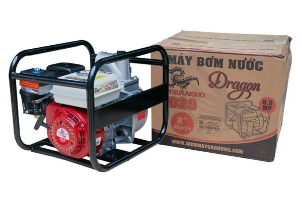 Máy bơm nước chạy xăng Dragon D20