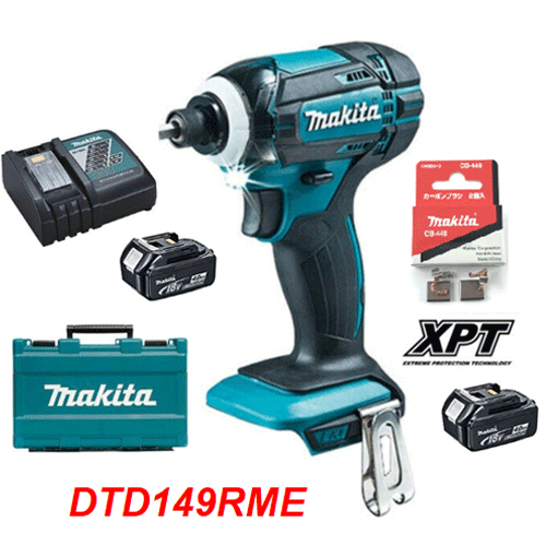  Máy vặn vít động lực dùng pin 18V Makita DTD149RME 