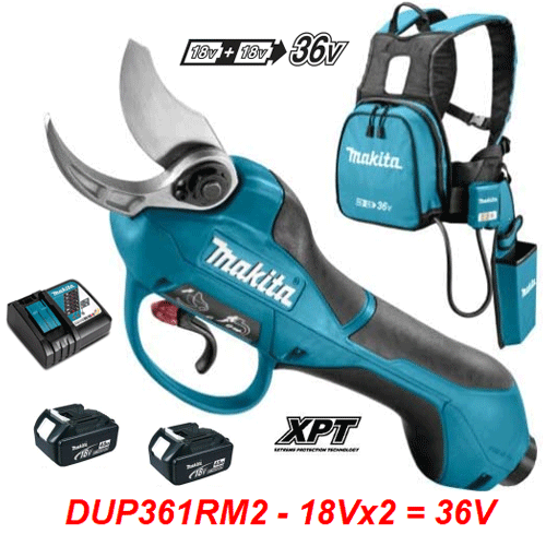 Máy cắt cành dùng 2 pin 18V Makita DUP361RM2
