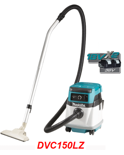 Máy hút bụi dùng 2 pin 18V và điện Makita DVC150LZ