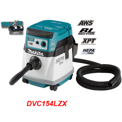  Máy hút bụi dùng 2 pin 18V Makita DVC154LZX 