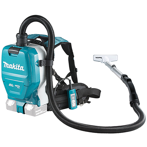  Máy hút bụi đeo vai dùng 2 pin 18V Makita DVC261Z 