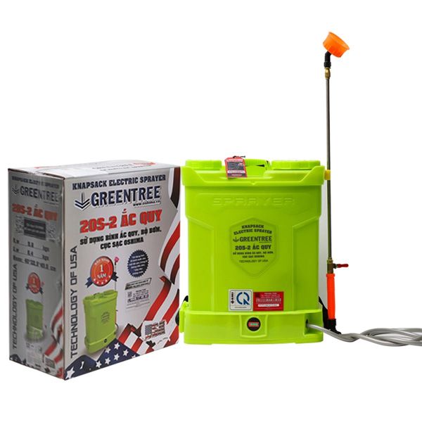 Bình xịt điện Greentree 20S