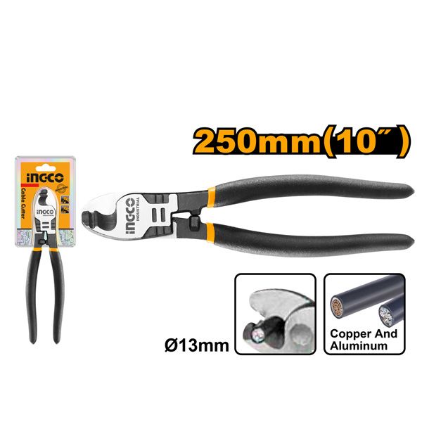 Kìm cắt cáp điện 10 inch/250mm Ingco HCCB0210