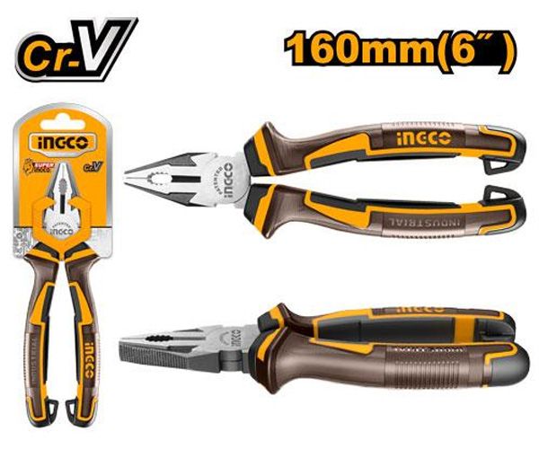Kìm răng 6 inch/160mm Ingco HCP28168