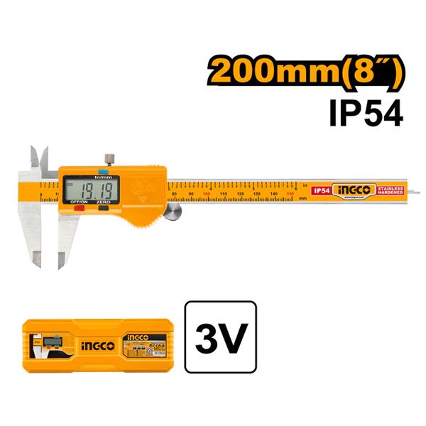 Thước cặp điện tử 200mm Ingco HDCD28200
