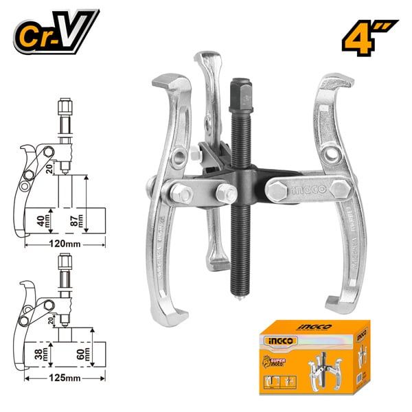 Cảo 3 chấu 4 Inch Ingco HGP08034