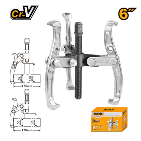 Cảo 3 chấu 6 Inch Ingco HGP08036