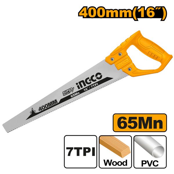 Cưa tay lá liễu 400mm Ingco HHAS08400