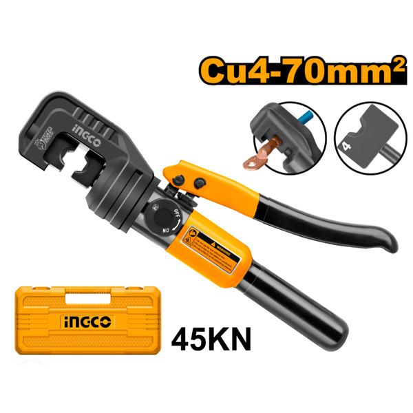 Kìm bấm cos thủy lực 4-70mm2 Ingco HHCT0170