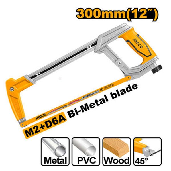 Khung cưa sắt 12 inch/ 300mm Ingco HHF3088