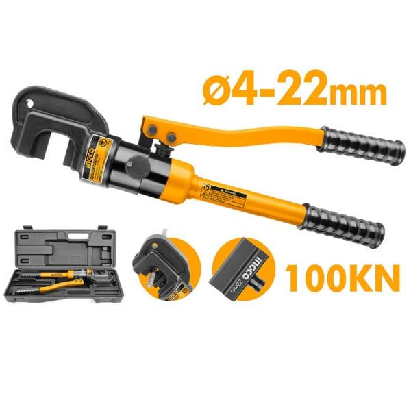 Kìm cắt thép thủy lực 4-22mm Ingco HHSC0122