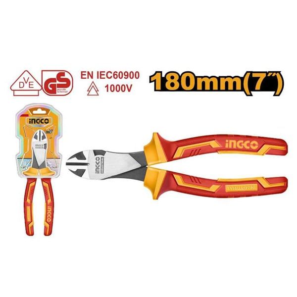 Kìm cắt cách điện cao cấp 7 inch/180mm Ingco HIHDCP28188
