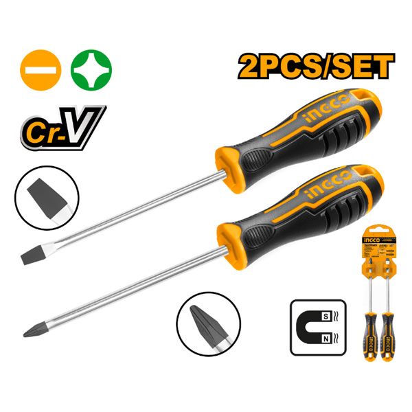 Bộ 2 tua vít Ingco HKSD0248
